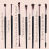 Vegan Makeup Eye Set- Sophistication. Sustainable Wood and Rose Gold Makeup Brushes Hurtig Lane