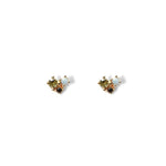 Rainbow Gold Earrings Mystic Trio Jewellery Hurtig Lane Vegan Watches