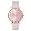 Mykonos Vegan Leather All Rose & Mint Watch Hurtig Lane Vegan Watches