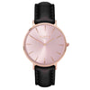 Mykonos Vegan Leather All Rose & Coral Watch Hurtig Lane Vegan Watches