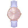 Mykonos Vegan Leather Watch All Rose & Lilac Watch Hurtig Lane Vegan Watches