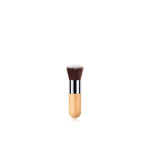 Vegan Mini Foundation Makeup Brush- Bamboo and Silver Makeup Brushes Hurtig Lane