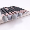 Vegan Makeup Brush Set- Sophistication. Sustainable Wood and Rose Gold Makeup Brushes Hurtig Lane