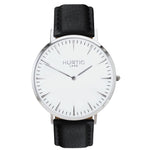 Mykonos Vegan Leather Silver/White/Cloud Grey - hurtig-lane-vegan-watches