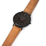 Moderna Vegan Suede All Black/Sand - hurtig-lane-vegan-watches