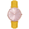 Hymnal Vegan Suede Watch All Rose Gold & Duck Egg - Hurtig Lane - sustainable- vegan-ethical- cruelty free