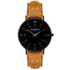 Moderno Vegan Suede Watch All Black & Duck Egg Watch Hurtig Lane Vegan Watches