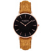 Hymnal Vegan Suede Watch Rose Gold, Black & Duck Egg Watch Hurtig Lane Vegan Watches