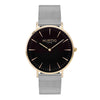 Lorelai Stainless Steel Watch Gold, Black & Silver - Hurtig Lane - sustainable- vegan-ethical- cruelty free