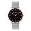 Lorelai Stainless Steel Watch Rose Gold, Black & Rose Gold - Hurtig Lane - sustainable- vegan-ethical- cruelty free