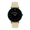 Moderno Vegan Rubber Watch All Black & Dark Grey - Hurtig Lane - sustainable- vegan-ethical- cruelty free