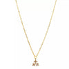 Vistosa Trio Gold Necklace- Champagne Necklaces Hurtig Lane 