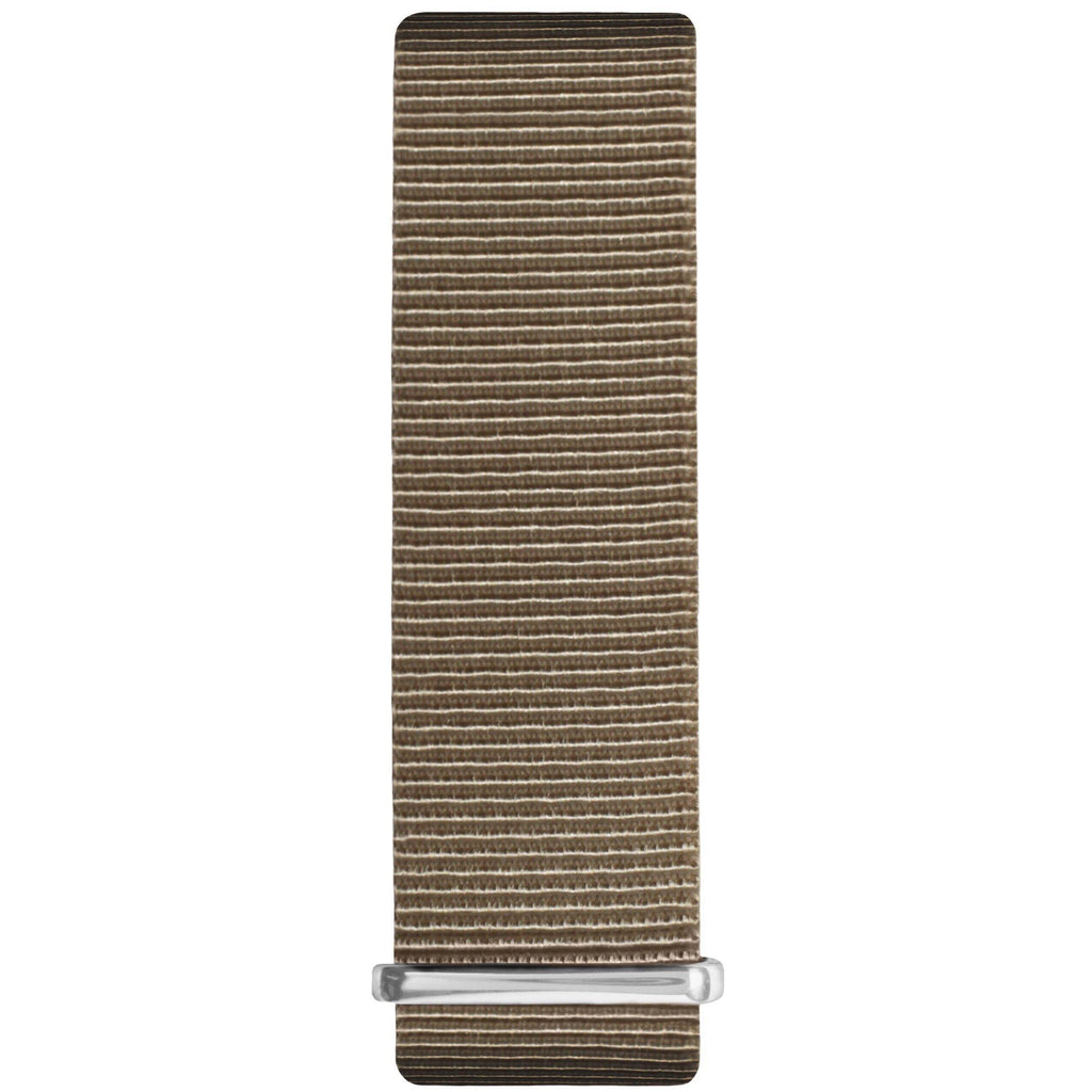 Sand and Silver Nylon Nato Strap - Hurtig Lane - sustainable- vegan-ethical- cruelty free