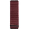 Maroon and Silver Nylon Nato Strap watch strap Hurtig Lane Vegan Watches