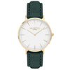 Hymnal Vegan Watch Tweed Gold, White & Camel Watch Hurtig Lane Vegan Watches