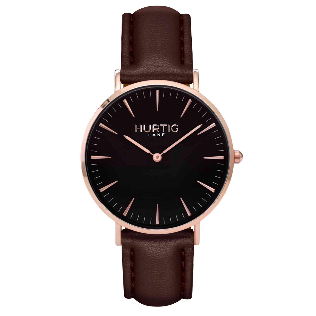 hurtig lane vegan watch rose gold and lilac- vegane uhr