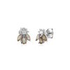 Bee Lovely Jewel Silver Earrings Jewellery Hurtig Lane Vegan Watches