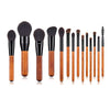 Vegan Makeup Brush Set- Elegance. Sustainable Wood & Black Makeup Brushes Hurtig Lane